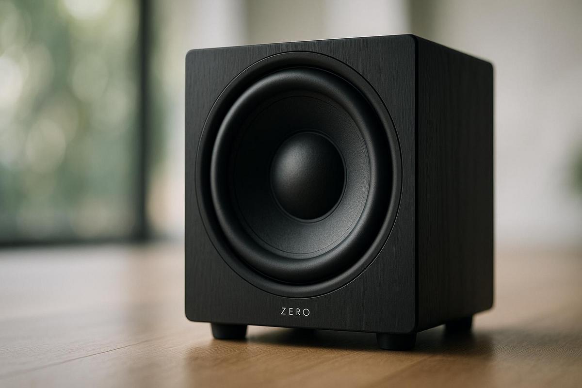 Découvrez le subwoofer Zero pour des basses profondes et une expérience sonore incomparable