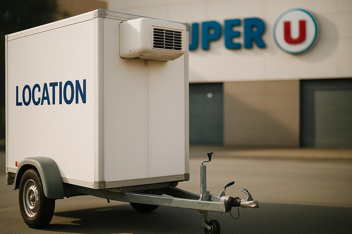 Tout savoir sur le tarif de location d’une remorque frigorifique chez Super U