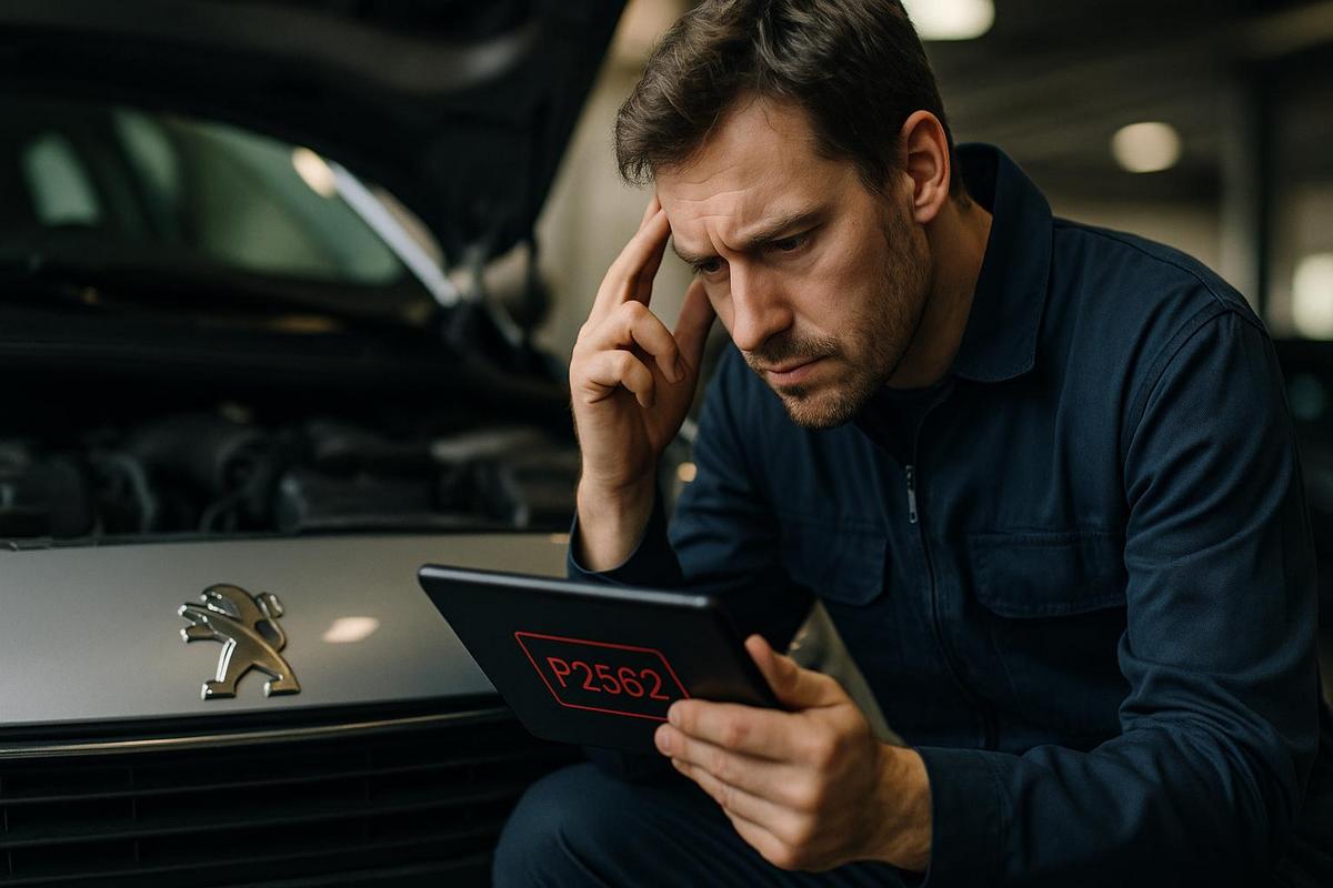 Peugeot et le code P2562 : comment comprendre, diagnostiquer et résoudre cette panne