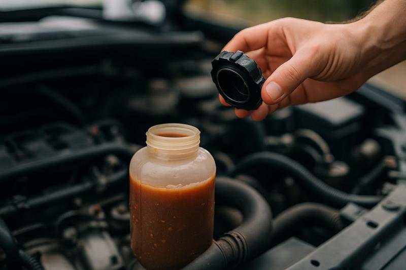 Peut-on vraiment rouler en sécurité avec un liquide de refroidissement marron ?