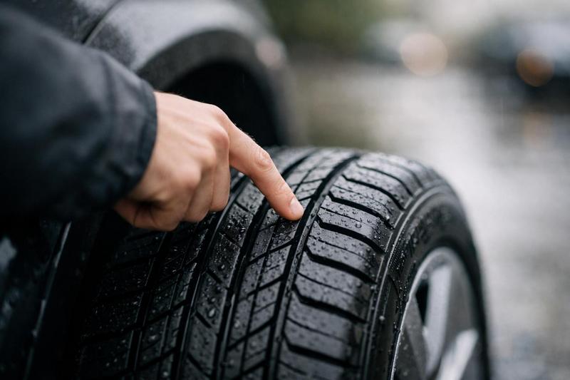 Savoir si un pneu est bon pour la pluie : les critères essentiels