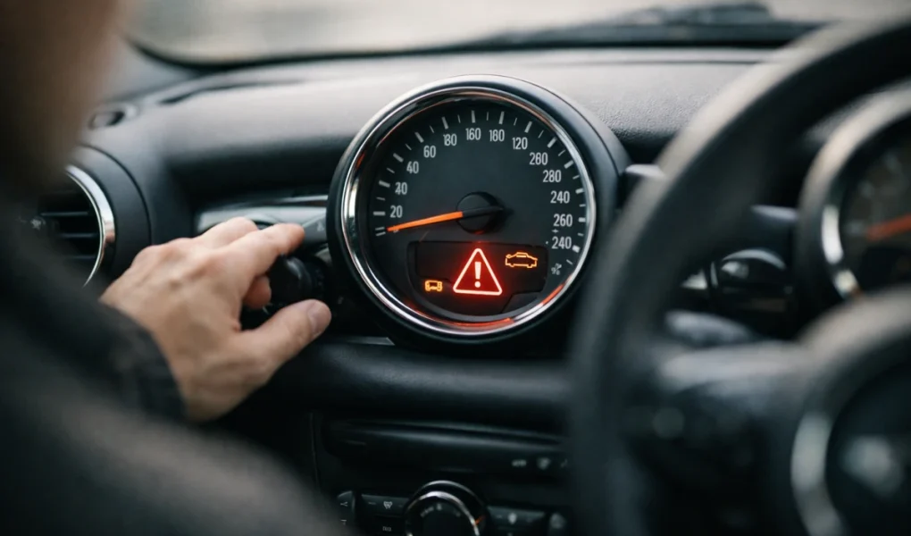 Le voyant de la Mini Cooper : signification et conduite à tenir