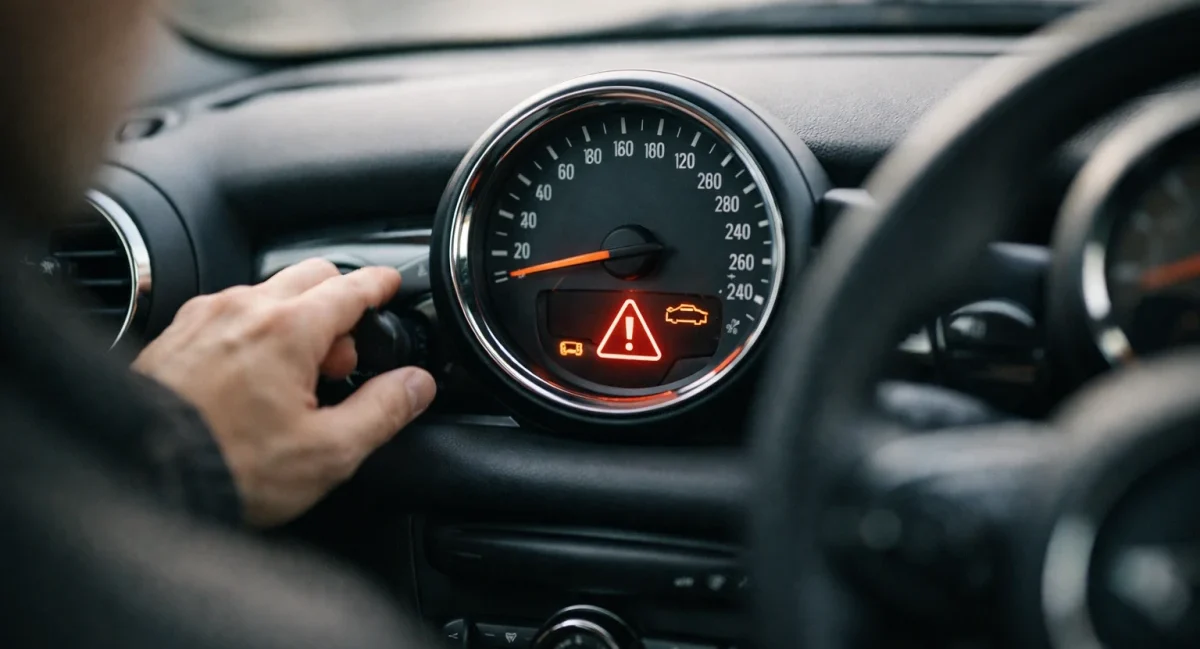 Le voyant de la Mini Cooper : signification et conduite à tenir