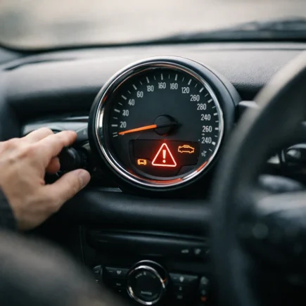 Le voyant de la Mini Cooper : signification et conduite à tenir