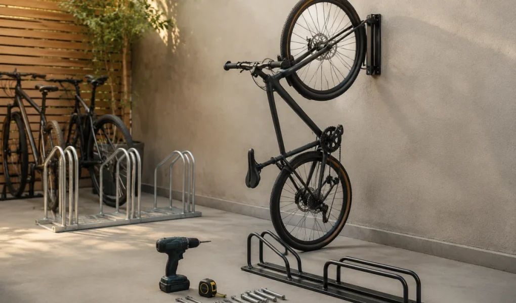 installer un râtelier vélo