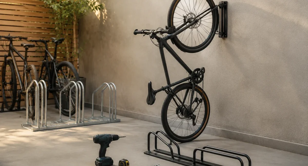 installer un râtelier vélo