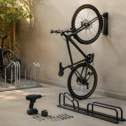 installer un râtelier vélo