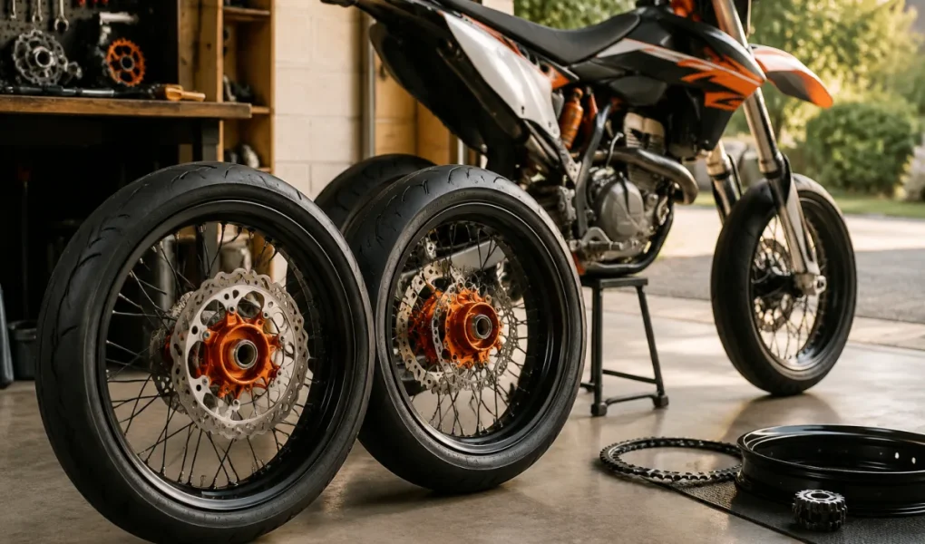 jante 17 pouces pour supermotard