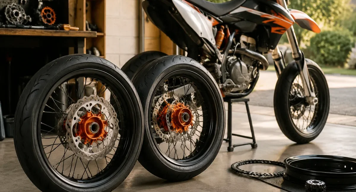 jante 17 pouces pour supermotard