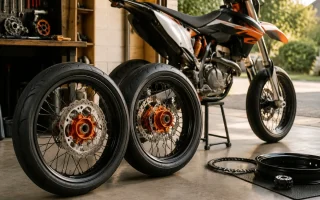 jante 17 pouces pour supermotard
