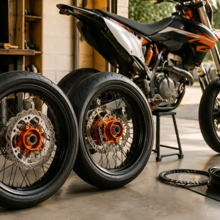 jante 17 pouces pour supermotard