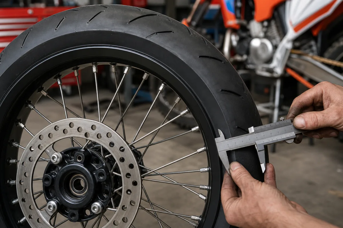 jante 17 pouces pour supermotard